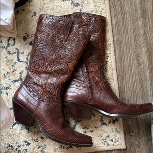Coldwater creek cowboy boots